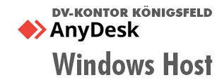 Windows Host Teamviewer 2017 EDV Beratung Koenigsfeld DV Kontor