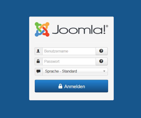 joomla anmeldefenster dv kontor jukoe design webdesign